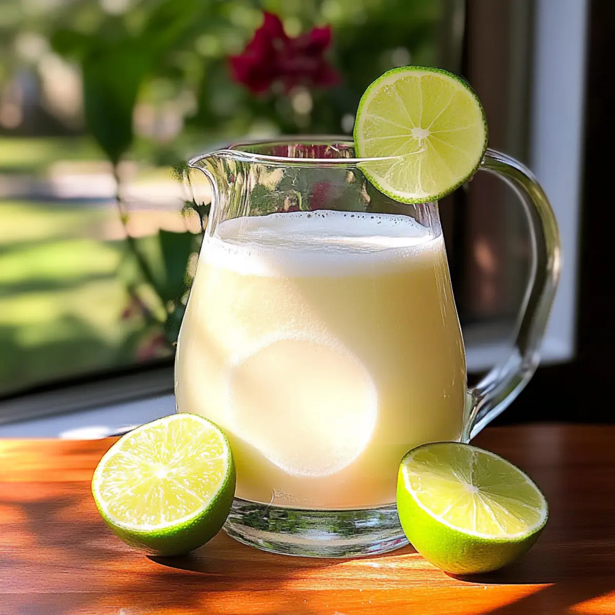 Erfrischende brasilianische Limettenlimonade für den Sommer
