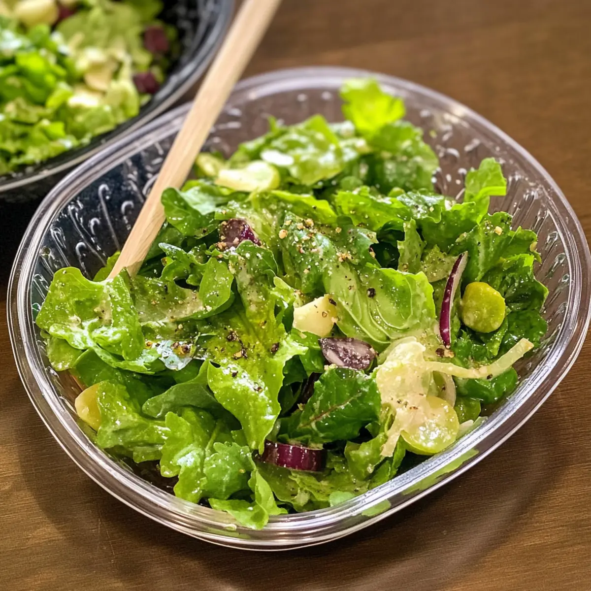 Klassischer französischer Bistro-Salat ganz einfach zubereitet