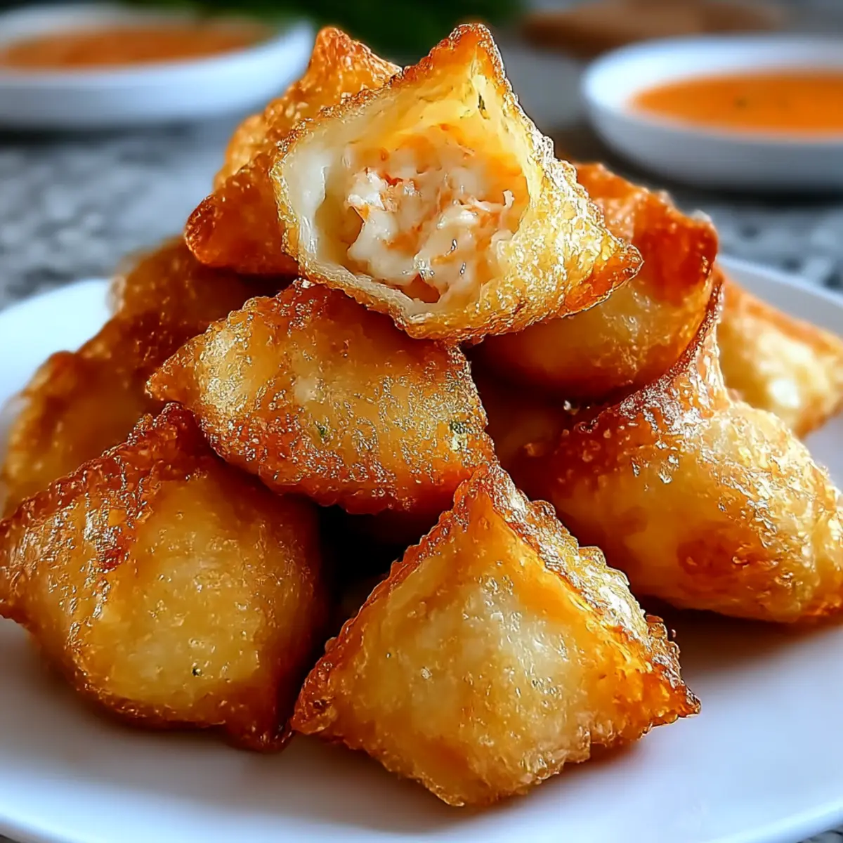 Krabben Rangoon Bomben – Einfaches Rezept für Genuss