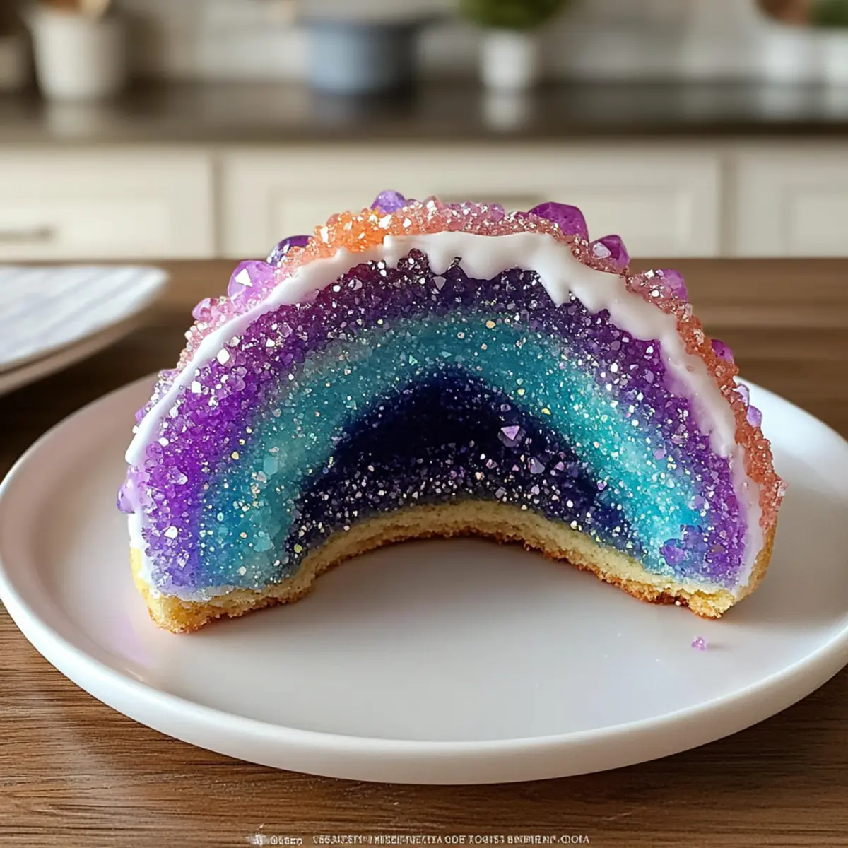 Einfache Geodenplätzchen für süße Überraschungen