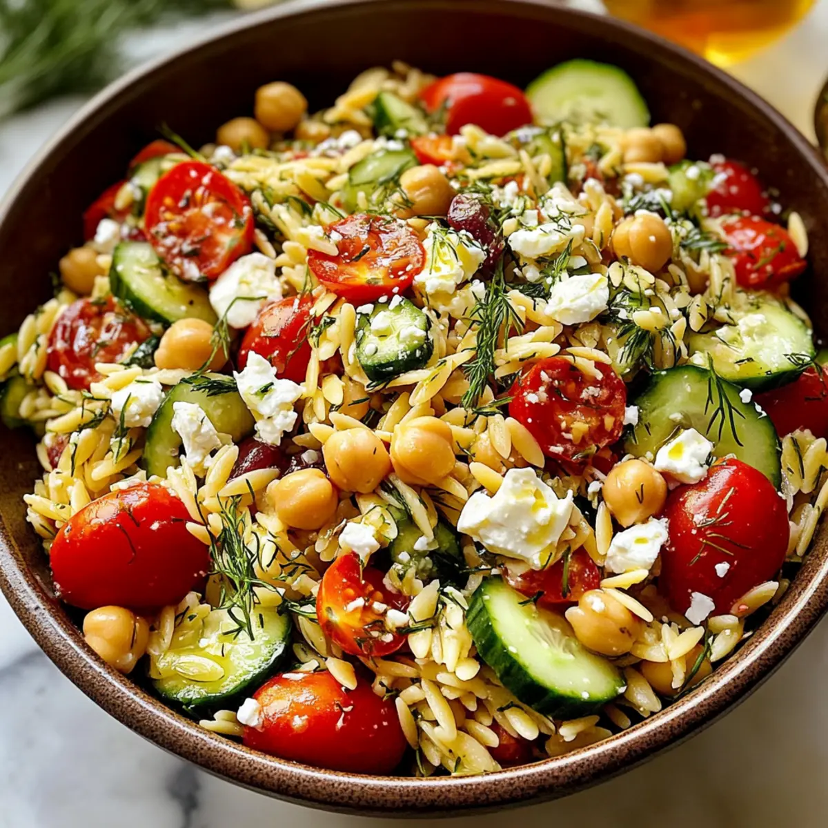 Griechischer Orzo-Salat: Gesund & Einfach Zubereiten