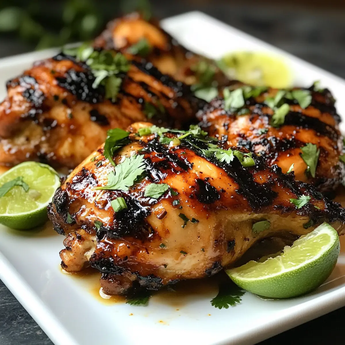 Gegrilltes Thai-Hühnchen für ein Geschmackserlebnis