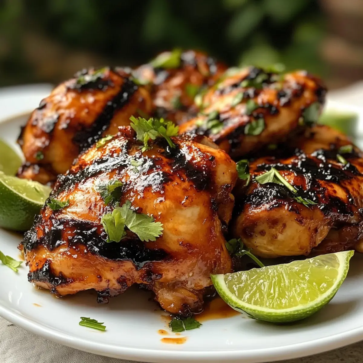 Gegrilltes Thai-Hähnchen für ein schnelles Abendessen