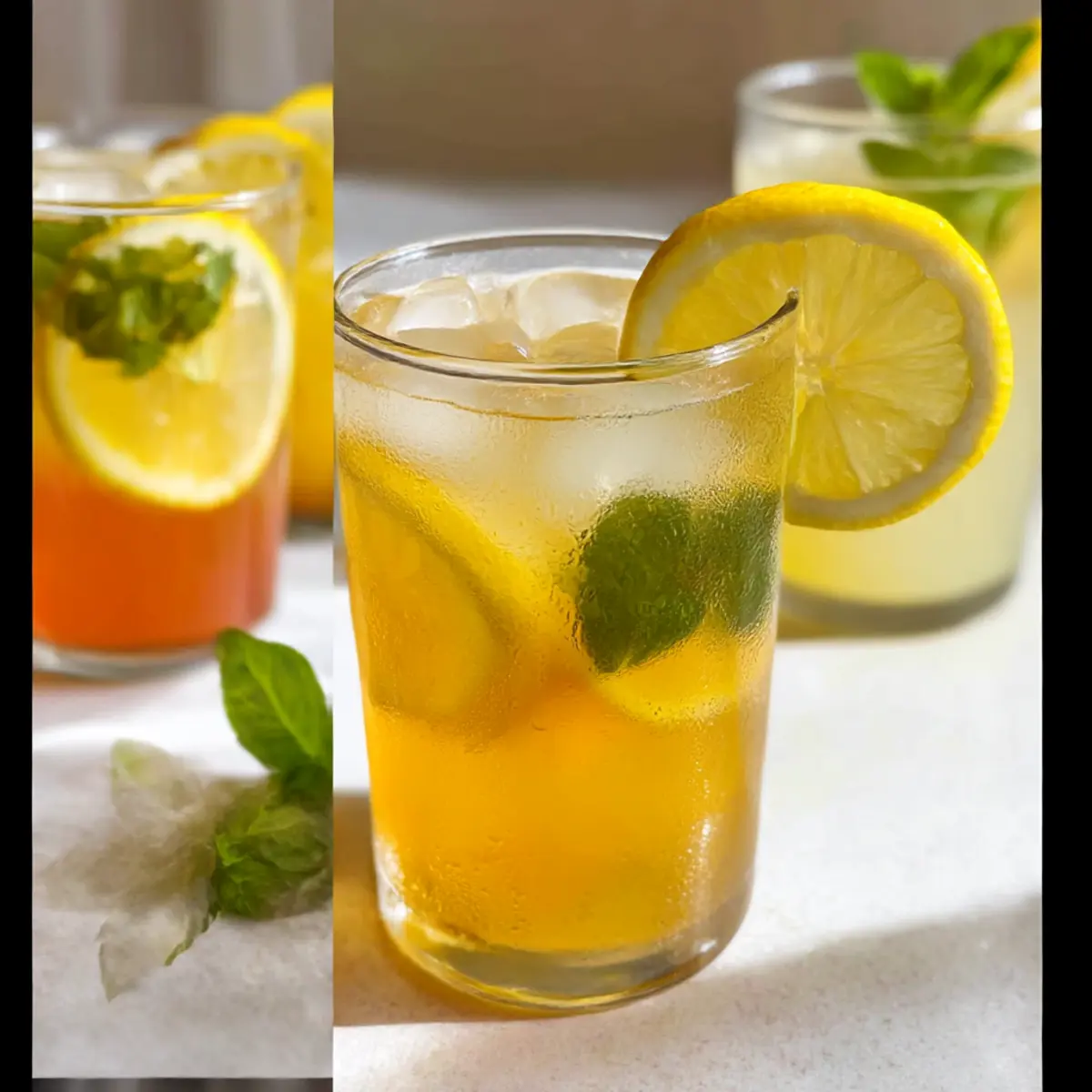 Erfrischende Honig Ingwer Limonade für den Sommer