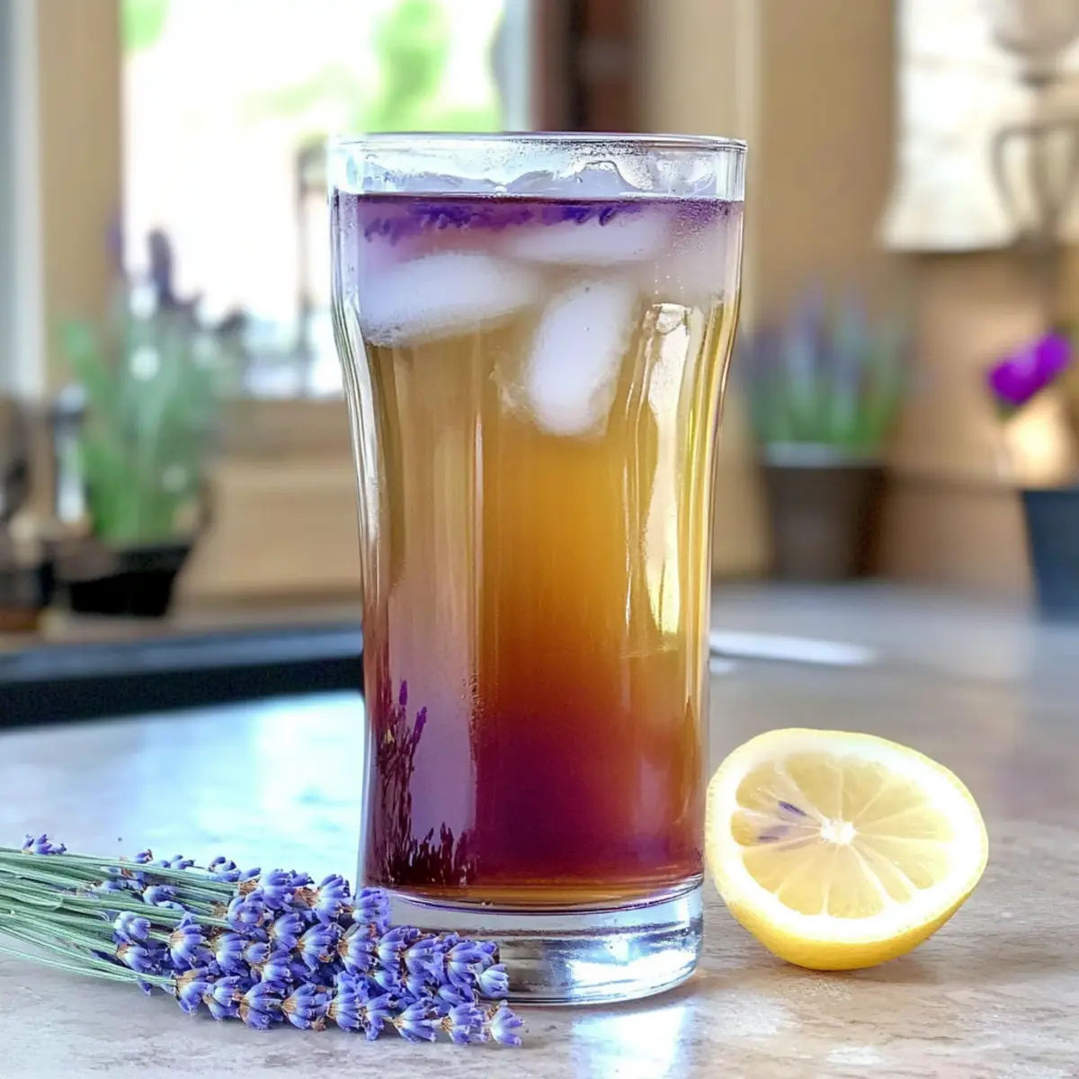 Lavendel Eistee: Erfrischendes Sommergetränk