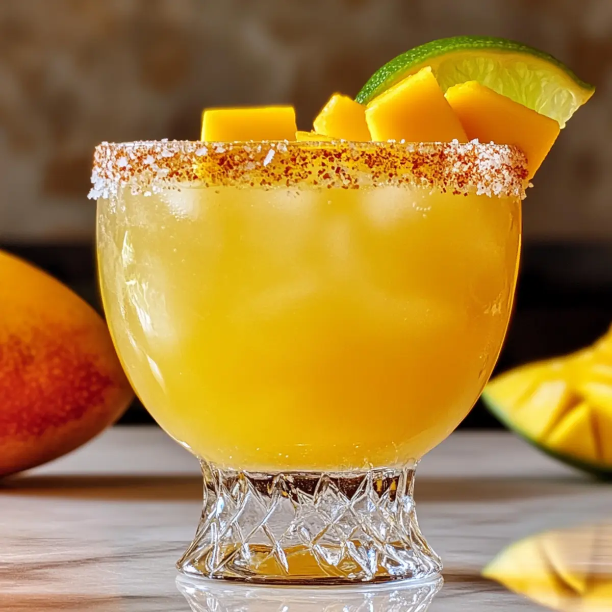 Mango Margarita für den perfekten Sommerabend