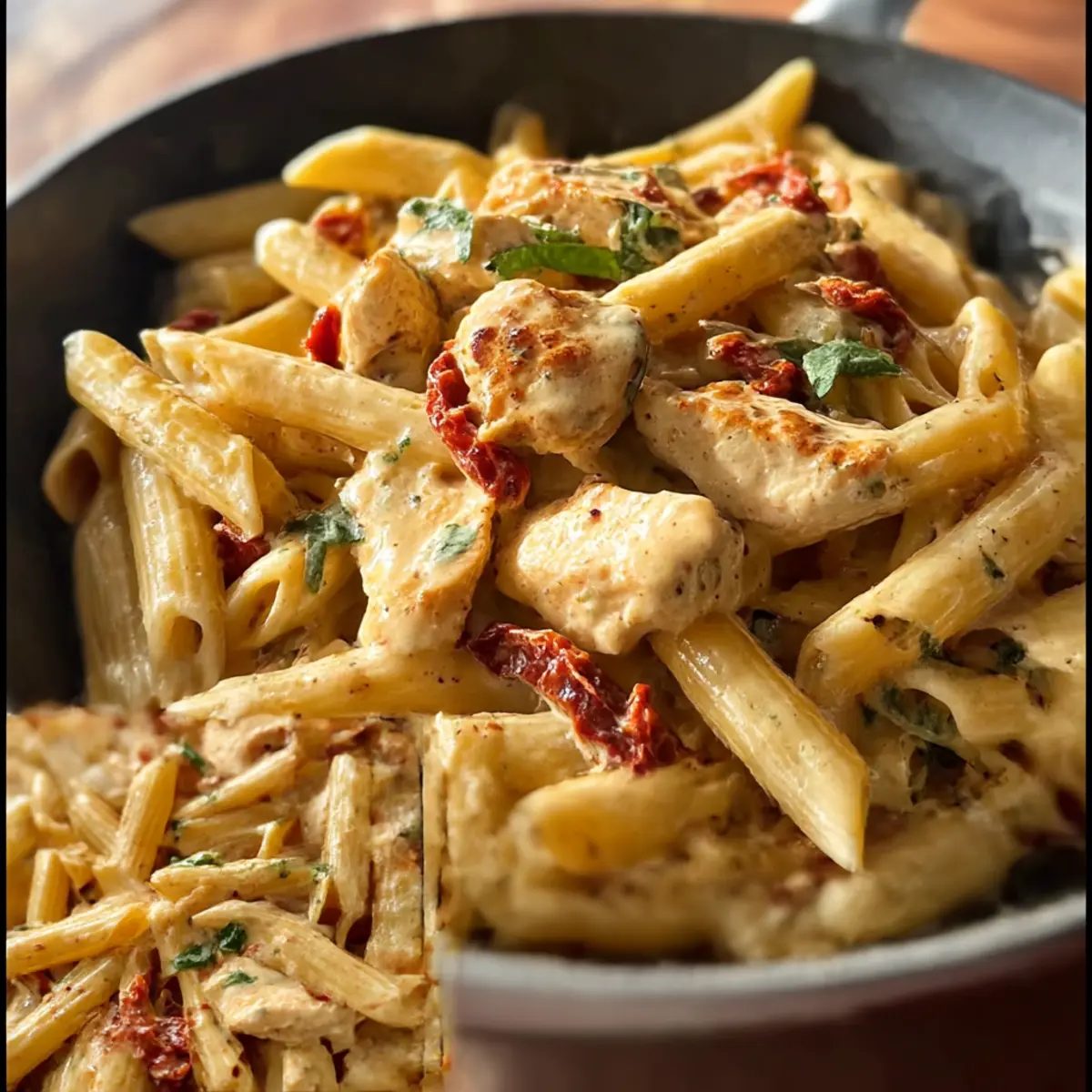 Heirate mich Hühnchen Pasta: Ein Genuss für die Sinne