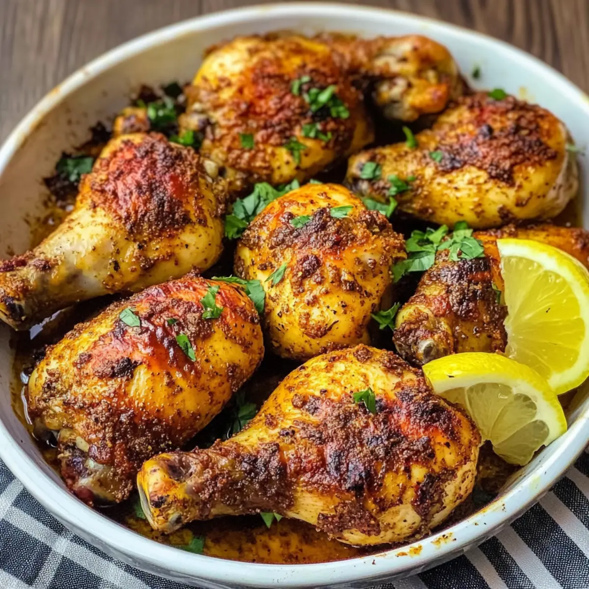 Paprika Hähnchenkeulen: Saftig und voll Geschmack