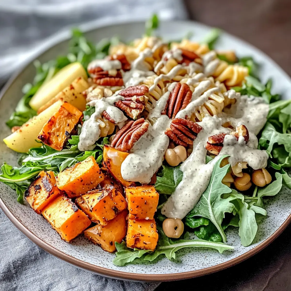 Protein Herbst Pasta Salat für besondere Genussmomente