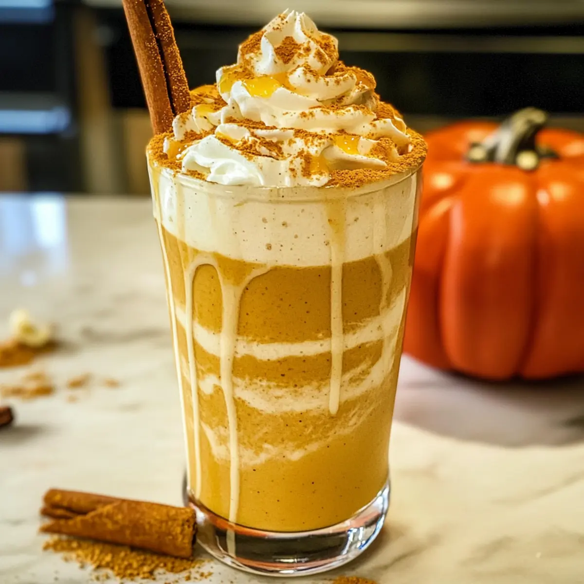 Kürbis-Milchshake: Der perfekte Herbstgenuss