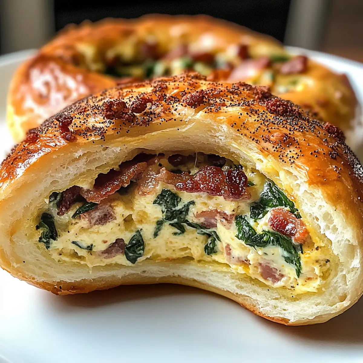 Quiche gefüllte Bagels: Ein Genuss für jeden Tag