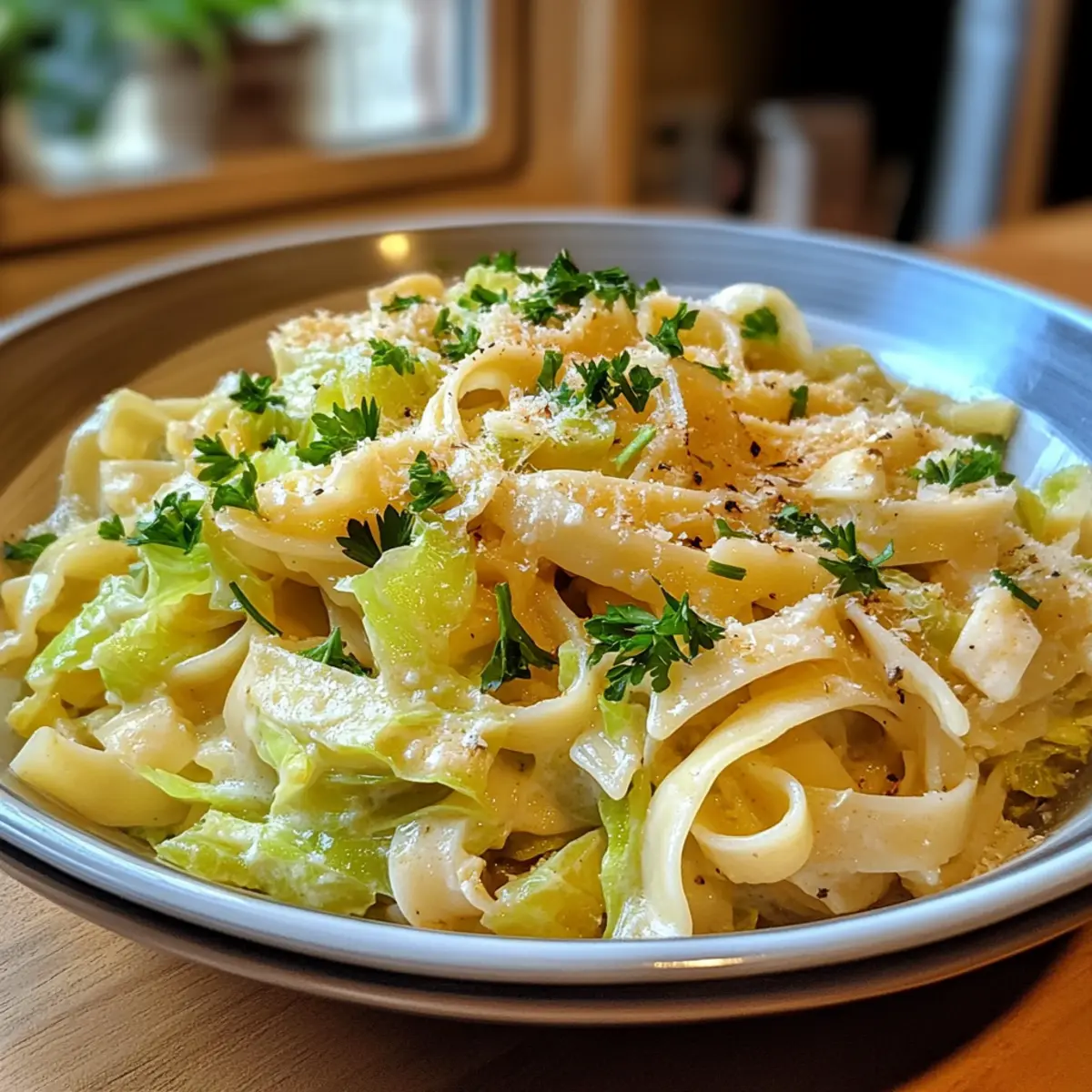 Bandnudeln mit Spitzkohl – Leckeres Rezept für jeden Abend