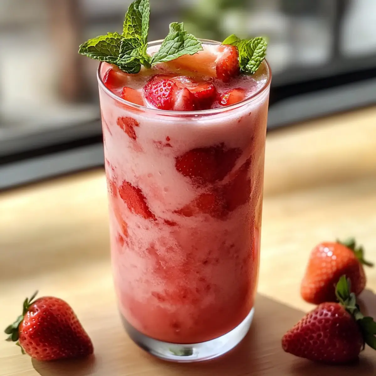 Erdbeer Agua Fresca – Erfrischendes Sommerdrink Rezept