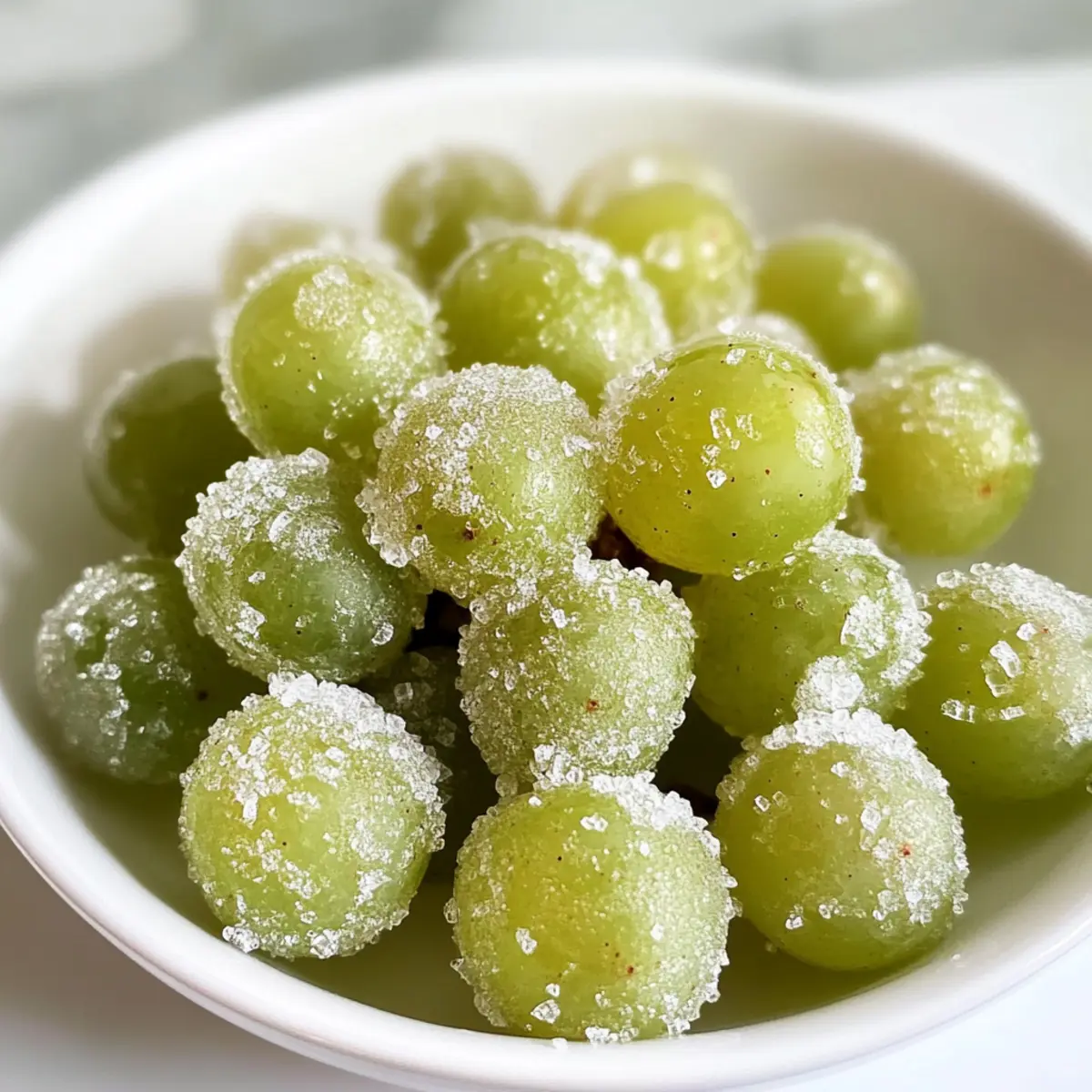 Zuckersirup Prosecco Trauben mit Wodka ganz einfach