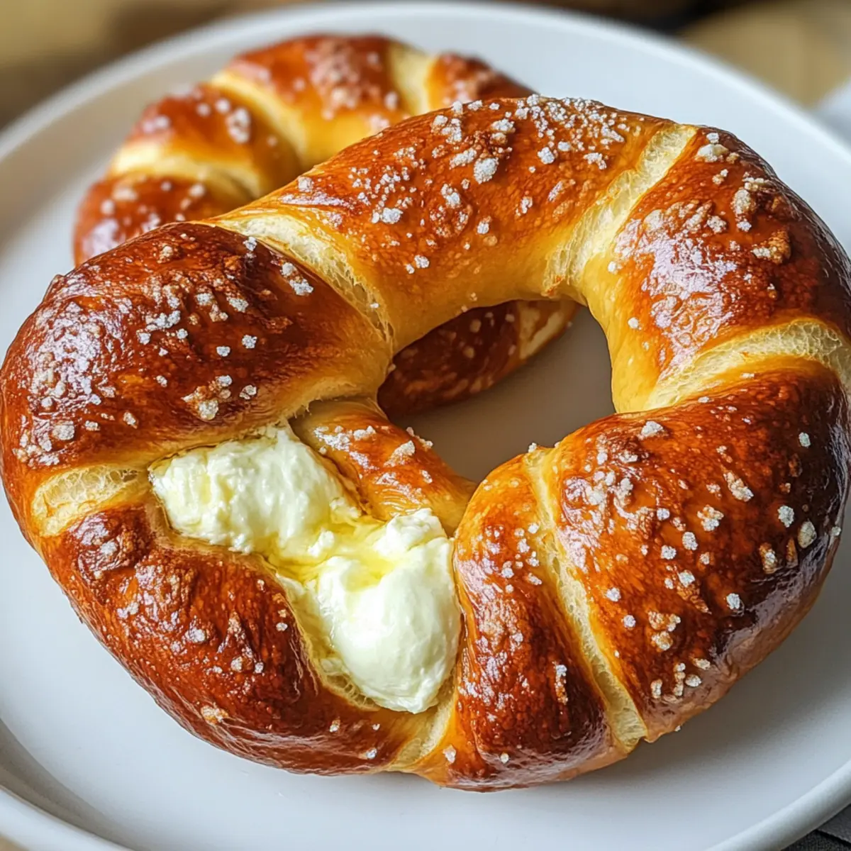 Die besten gefüllten Mozzarella-Brezeln selber machen