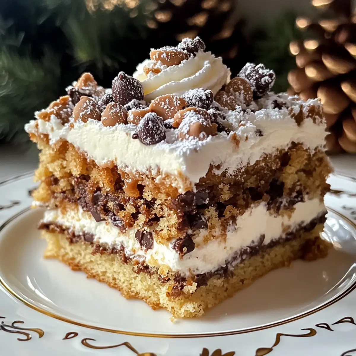 Himmlischer Toffee Crunch Kuchen für Weihnachten